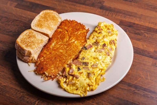 Meat Lovers Omelet.